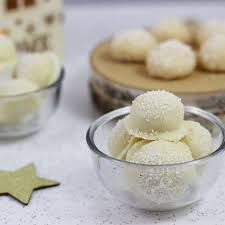 Rezept Schneeballchen The Inspiring Life Weihnachtspralinen Rezepte Lebensmittel Essen