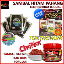 Resepi sambal hitam khas pahang malaysia. Sambal Hitam Pahang 100g Sambal Garing Che Nor 150g Sambal Hitam Tokthevaini Jutavans Shopee Malaysia