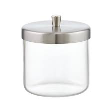 Vintage glass jar square glass jar bathroom vanity jar apothecary jars gift for her/him storage jars craft jar organization jar vintagepopdesign. Apothecary Jars Glass Apothecary Jars The Container Store