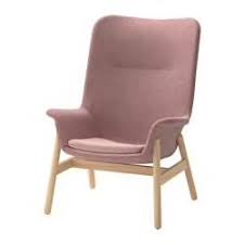 Vedbo Armchair Gunnared Light Brown Pink Ca Ikea High Back Armchair Ikea Chair Ikea Armchair