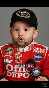 Nascar Tony Stewart Teaching Owen Larson Swear