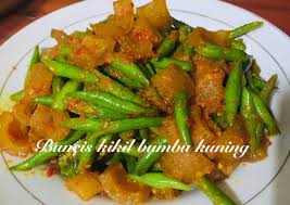 Adapun resep kikil sapi yang disajikan dalam aplikasi ini adalah : Cara Cepat Membuat Buncis Kikil Bumbu Kuning Pedas Anti Gagal Sweetbuyouts