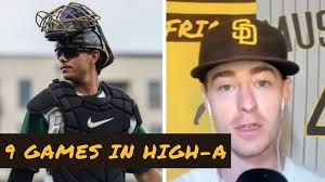 Why did the Padres promote Ethan Salas to Double-A at 17?