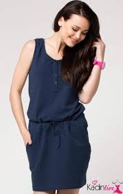 Defacto Lacivert Kadin Spor Elbise Modelleri Kadinlive Com Elbise Modelleri Moda Stilleri Elbise