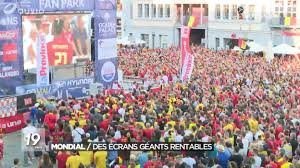 Actualités, photos, interviews, jeux à propos de l'événement sportif n°1 sur terre ! Un Ecran Geant Rentable Des Que La Belgique Atteint Les 8emes De Finale