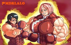 Sakura and Sarada (Naruto) by mdrlalo82 -- Fur Affinity [dot] net