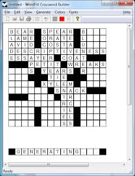 This hint and many other hints like this are . Wordfit Crossword Builder Instruction