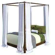 Fit the fabric panels onto the hoop, then hang using hardware (a pot rack. Canopy Bed Curtains Free Image On Pixabay