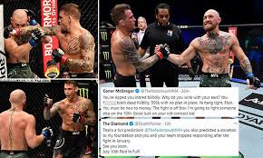Dustin poirier has defeated conor mcgregor by injury tko at ufc 264. Conor Mcgregor Vs Dustin Poirier 3 How A Respectful Rivalry Has Become A Sinister Feud Daily Mail Online