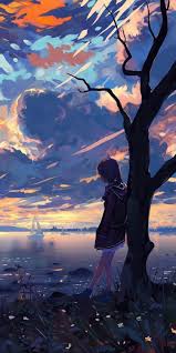 Wallpaper anime hd pemandangan anime pemandangan gambar. 16 Dramatic Anime Landscapes Ideas Anime Scenery Scenery Wallpaper Anime Background