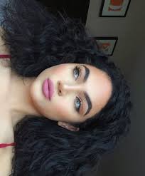 Maryori Funez Ig Baddie Model Green Eyes Curly Black Hair Makeup Big Pink Lips Black Hair Green Eyes Black Hair Green Eyes Girl Black Hair Makeup