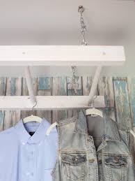 Maybe you would like to learn more about one of these? Collapsible Wall Mounted Clothes Drying Rack In White Laundry Room Storage Household Supplies Cleaning Home Organization