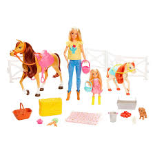 Barbie Paard Pony In 2020 Barbiepop Barbie Paarden
