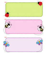 Name Cards For Girls Kidspressmagazine Com Name Tag For School School Labels Printable Name Tags