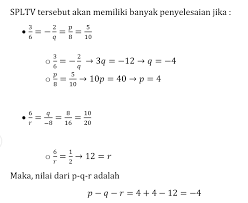 Maybe you would like to learn more about one of these? Materi Soal Dan Pembahasan Spltv Jawabanku Id