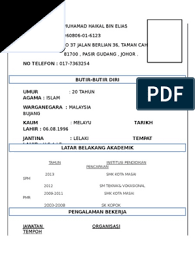 Cara membuat resume saya bagi menjadi dua konteks, yaitu. Resume Kilang