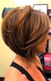 38 Short Layered Bob Haircuts With Side Swept Bangs That Make You Look Younger Short Layered Bob Haircuts With Side S Bob Frisur Haarschnitt Haarschnitt Ideen
