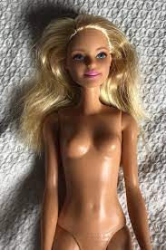 Blonde barbie nude