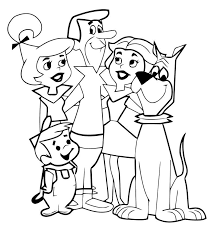 The Jetsons Family Coloring Page Family Coloring Pages Family Coloring Coloring Pages