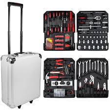 Maybe you would like to learn more about one of these? Malette A Outils Valise De Bricolage 251 Outils Avec Mallette En Aluminium Et Poignee Telescopique Materiau