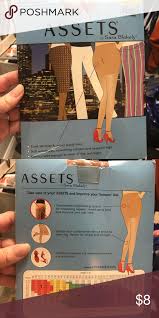 Brand New Assets Pantyhose Assets By Sarah Blakely Size 2