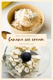 Easy Healthy Banana Ice Cream Without Machine The Worktop Recipe Homemade Ice Cream Recipes Favorite Dessert Recipes Food Processor Recipes