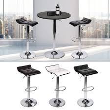 49 list list price $823.49 $ 823. 3 Pieces Bar Table Stools Set Adjutable Wood Top Swivel Dining Chair Pub Kitchen Bar Furniture Sets Aliexpress