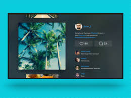 Apple Tv Instagram App Concept The Feed Apple Tv App Design Inspiration App Design