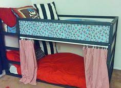 Ikea Kura Bed Hack Redid This Bed For My Twins Pirate Room Love How It Turned Out Ikea Kura Bed Kura Bed Hack Bed