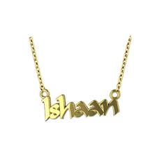 We now offer personalized 14k gold jewelry, including. Custom Made Name Pendant
