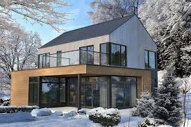 Laetitia Instagram On Instagram Prefabricated Scandinavian Chalet Chalet Prefabric In 2020 Prefab Buildings Country Cottage Decor Scandinavian Architecture