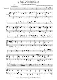 3 Jazzy Christmas Pieces For Cello And Piano By Traditional William Kirkpatrick James Pierpont Digital Sheet Music For Set Of Parts Score Download Print S0 10723 Sheet Music Plus
