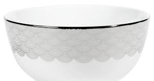 Bol Motifs Vagues En Porcelaine Bols Porcelaine Maison Du Monde