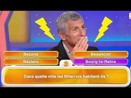 Vous vous sentez prêt (e)s à venir défier notre champion (ne) ? Une Blague Coquine Dans Une Question Dans Tout Le Monde Veut Prendre Sa Place Sur France 2 Youtube