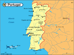 Portugal Map Portugal Tourist Portugal Map Portugal Tourist Attractions