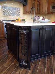 It S Okay To Show A Little Bit Of Leg As Long As It S Classy Right Ornate Wooden Island Leg Post Kitchen Ornate Kitchen Kitchen Remodel