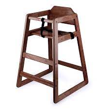 Wood High Chair Stacking Ready To Assemble With Dark Finish Restaurant Children For Sale Online Ebay Wood High Chairs Wooden High Chairs Baby High Chair