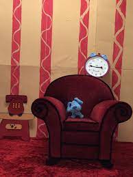 Only the best hd background pictures. Blue S Clues Living Room Background Living Room Background Clue Party Party Themes