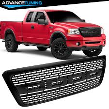 Americantrucks no longer carries the honeycomb upper replacement grille; Fits 04 08 Ford F150 Raptor Style Front Bumper Grill Hood Mesh Grill Upper Black Ebay
