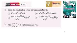 Jawapan Latihan Math T3 Uji Minda 1 2b Otosection