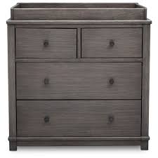 Monterey 4 Drawer Dresser Changer Combo Rustic White 4 Drawer Dresser Changing Table Dresser Baby Nursery Furniture