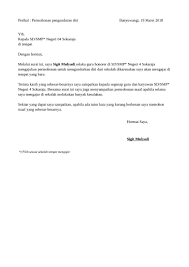 Contoh surat resign kerja guru. Contoh Surat Pengunduran Diri Dari Sekolah Nusagates