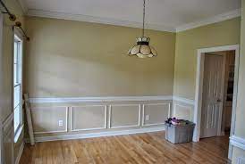 picture molding chair rail dining room makeover window treatments living room dining room chair rail