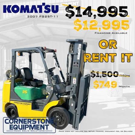 Komatsu FG25ST-14 Forklift