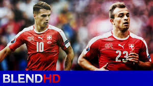 Switzerland stars granit xhaka and xherdan shaqiri will not be suspended for world cup games for xhaka's and shaqiri's goals in a dramatic comeback win over serbia on friday were two of the most. Xherdan Shaqiri Granit Xhaka Switzerland 2014 16 Youtube