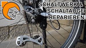 Reparatur Abgerissenes Shimano Schaltwerk Und Schaltauge Youtube