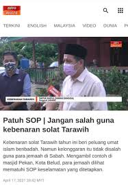 Check spelling or type a new query. Ustaz Saifulzaman Sangul Uss Liputan Astro Awani Borneo 501 Https Www Astroawani Com Video Malaysia Patuh Sop Jangan Salah Guna Kebenaran Solat Tarawih 1900276 Facebook