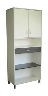 You can decide what accessories to put inside: Canvaro Tall Cupboard Unit Open Shelf With 1 Drawer Office Furniture Auckland Nz