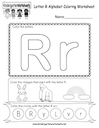 Maybe you would like to learn more about one of these? Letter R Coloring Worksheet Free Kindergarten English Worksheet For Kids