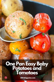 Herbs De Provence Baby Potatoes And Tomatoes Recipe Baby Potatoes Delicious Family Meals Roasted Grape Tomatoes